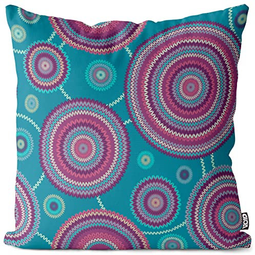 VOID Ethnisches Strickmuster Kissenbezug Kissenhülle Sofakissen Kissen Deko Outdoor-Kissen Dekokissen, Kissen Größe:40 x 40 cm
