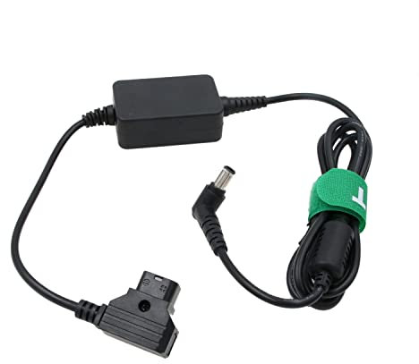 HangTon D-Tap DC Barrel Stromkabel 18V geregelt für Sony PXW-FX9 FX6 Kamera 50cm