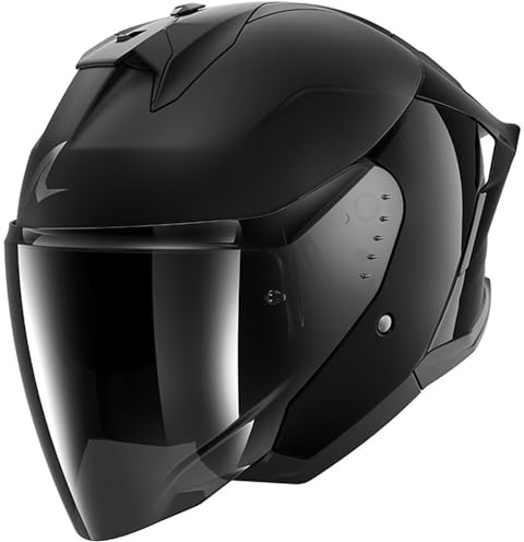 SHARK, Jet Motorradhelm SKWAL JET CUP DARK SHADOW DUAL Black BLK, M