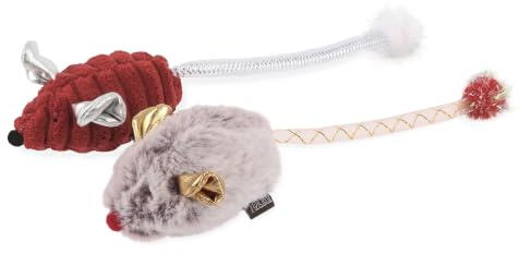 P.L.A.Y Cat Toy_Feline Frenzy - Festive Mice_S