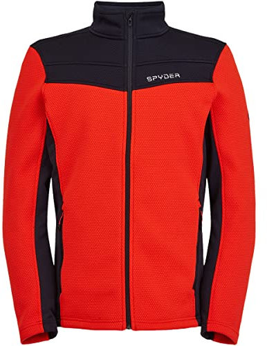 Spyder Herren Encore Fz Skijacke, Light Pastel Red, L EU