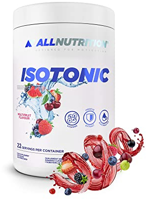 ALLNUTRITION Isotonic | Isotonisches Getränkepulver | 700g je Behälter | Sport Drink Elektrolyte Magnesium Natrium Kalium Vitamine | Nahrungsergänzungmittel (Multifruit)