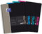 Oxford MyNotes - Taccuino per studenti A4+ a quadretti, 160 pagine, rilegatura integrale, copertina con colori casuali, 400156891, colore: grigio/blu/acqua/rosa