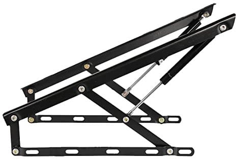 Dyna-Living 2FT Storage Bed Lift Mechanism Heavy Duty Gas Spring Bed Storage Lift Kit for Storage Box Bed Sofa Storage Space Saving