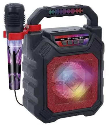 Reig Metal Pro Karaoke-Lautsprecher mit Mikrofon