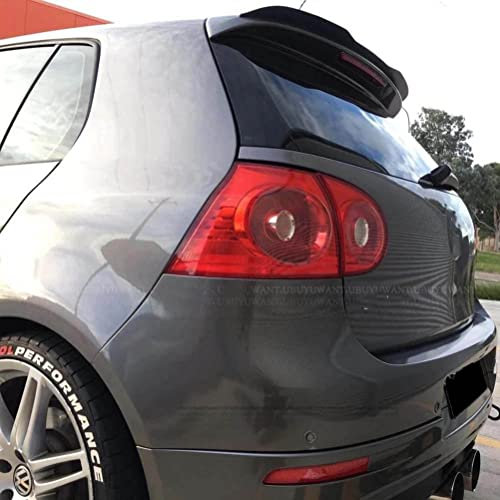 Auto ABS Heckspoiler für VW Golf 5 MK5 R32 GTI R Hatchback, Auto Hintere Kofferraum Heckspoiler Lippe Spoiler