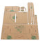 Lederhandwerk Acrylschablone, Taschenacrylschablone Ledermuster Acrylledermuster Lederschablonen Acrylherstellungsschablone Ledertaschen Schablonen Kit für DIY Lederhandwerk