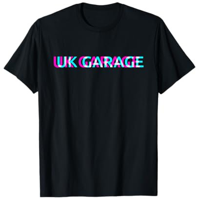 Großbritannien: Garage, Musikgenre: Glitch Art, Sounddesigner T-Shirt