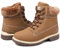 ziitop Stivali Donna Inverno Scarpe da Neve Impermeabili Stivaletti Pelliccia Stringate Outdoor Stivali da Trekking Caldi Snow Boots