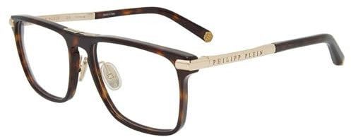 Philipp Plein Brillengestell für Herren, VPP019M-530722-21G, Braun, Ø 53 mm