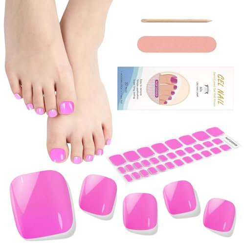 EBANKU 32 PCS Nail Wraps Nagelsticker, Full Wraps Nagelaufkleber Gel Nail Strips Nagellack Aufkleber für Frauen Mädchen Dekoration (#11)