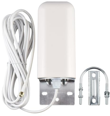 YOTENKO 10dBi Outdoor 4G 5G LTE Cellular Antenna w/16.4ft 5M SMA Male Cable