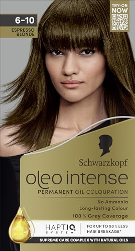 Schwarzkopf Oleo Intense Permanent Oil Colour, 6-10 Espresso Blonde