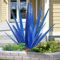 KODIBO Große Tequila-Skulptur, rustikale Metall-Agaven-Pflanzen für den Außenbereich, Terrasse, Hof, Heimdekoration, Metall-Agave, Garten, Hofstatue