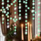 52 Ft Glitzer Papier Circle Dots Garland, 4 Stücke Runde Girlande Bunt Hängende Iridescent Runde Garland für Geburtstag Hochzeit Party