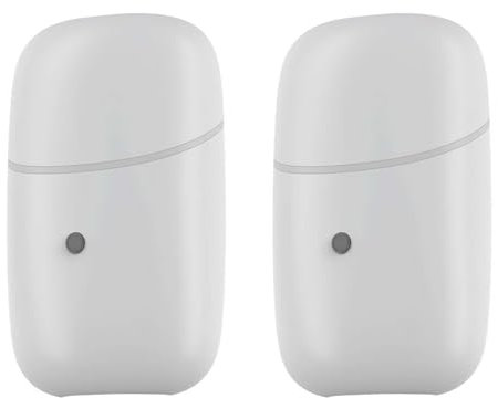 Waterless Diffuser for Home, Plug in Oil Diffuser for Wall Outlet, Essential Oil Diffuser, Quiet Operation, 12-Hour Timer, Natural Home Fragrance Aroma Diffuser, for Baby Bedroom, Hotel, Plant (2pcs)