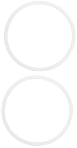 Veemoon 2pcs Tower Pressure Cooker Spare Parts - Silicone Sealing Ring and Lid Liner for Power Cooker Plus - Replacement Gasket and Aluminum Alloy Lining for Optimal Performance