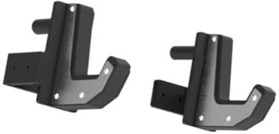 Perfeclan 2 Pieces J Hooks for Power Rack Steel Fitness Equipment
