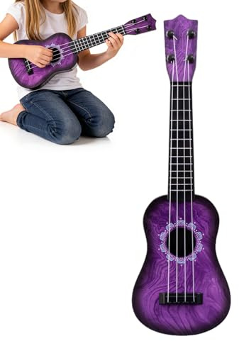 Jouet ukulélé pour - 42 cm - Mini Guitare - Instrument de Musique à 4 Cordes - Jouet pour débutant - Jouet éducatif - Éducation Musicale - Développement du Sens du Rythme - Jardin d'