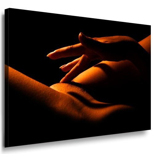Kunstdruck Akt/Bild 100x70cm / Leinwandbild fertig auf Keilrahmen/Leinwandbilder, Wandbilder, Poster, Pop Art Gemälde, Kunst - Deko Bilder