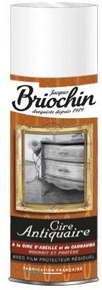 Jacques Briochin - CIR01 - Entretien - Cire Antiquaire Traditionnelle Aérosol - 400 ml