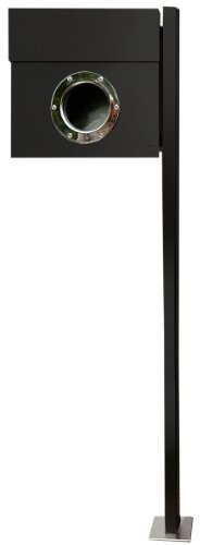 Radius Briefkasten Letterman 1 mit Pfosten schwarz