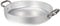 Pentole Agnelli Linea Alluminio 5 mm Tegame Radiante con Due Maniglie Inox, Argento, 32 cm