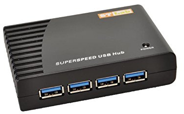 Exsys EX-1125 USB 3.0 Hub, 4 Port inklusiv Netzteil