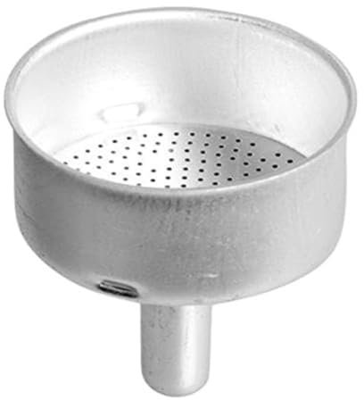 Home New Imbuto per Caffettiera Moka da 9 Tazze, Alluminio, Argento, 13x9x20 cm