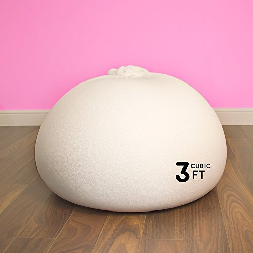Bean Bag Refill - Polystyrene Beads to Top Up Bean Bags - UK Manufactured Bean Bag Beans (3 Cubic Foot)