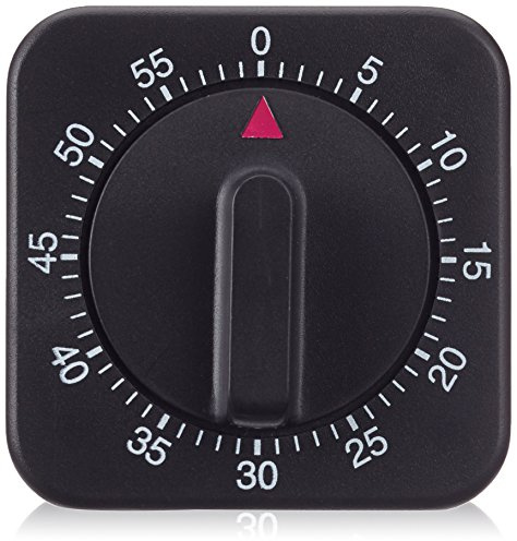 bó Timer mechanisch schwarz, 1er Pack, (1x 1 Stück)