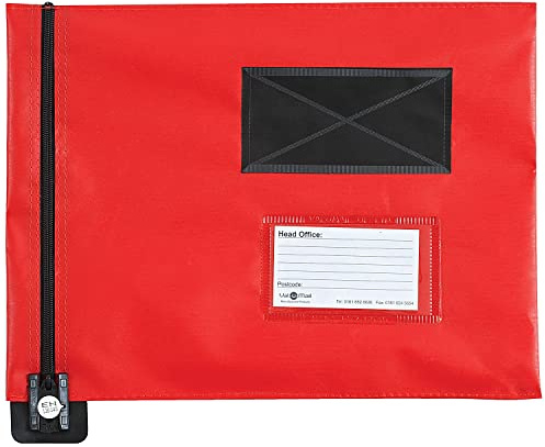 GoSecure Flat Mailing Pouch 286x336 mm Red FP7R