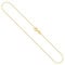 EDELIND Goldkette, Venezianerkette Gelbgold 375/9 K, Länge 45 cm, Breite 0.9 mm, Gewicht ca. 2.5 g., NEU