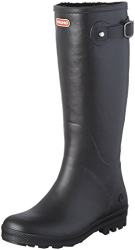 Viking Foxy Warm, Stivali di Gomma Donna, Nero (Black), 41 EU