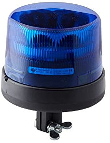 HELLA 2XD 012 972-111 LED-Blitz-Kennleuchte - KL 7000-12/24V - blau - Rohrstutzen, flexibel - Kabel: 200mm