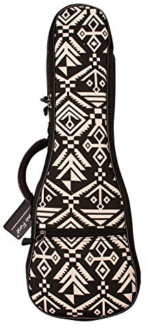 MUSIC FIRST Ukulele-Tasche aus Segeltuch im Vintage-Stil, 66 cm / 68,6 cm / 68,6 cm (26 Zoll)