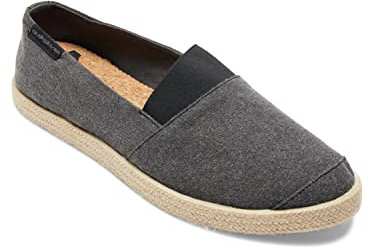 Quiksilver ESPADRILLED, Zapato Hombre, Negro (Solid Black Sbkm), 42 EU
