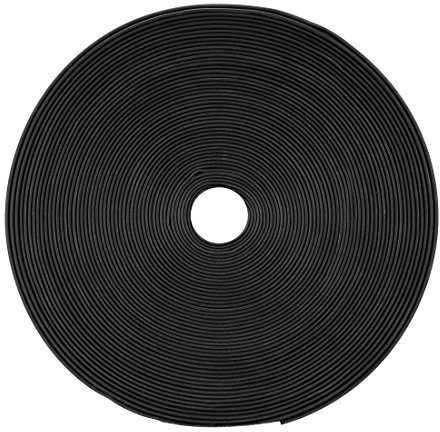 sourcing map Heat Shrink Tubing, 14mm Dia 23mm Flat Width 2:1 Heat Shrink Wrap Cable Sleeve Heatshrink Tube 10m Black
