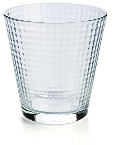 Luminarc Lina - Set 6 vasos forma baja 25cl, Aptos para lavavajillas, vidrio