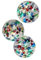 Flummi Gollnest Flummi Gollnest Hüpfstern 43 mm 3 Stück