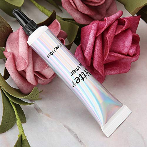 Primer glitter, cosmetico Colla glitter Ombretto waterproof Primer Viso Trucco Viso Massiccio Colla glitter Adesivo Corpo Cosmetico Correttore per il trucco del viso con glitter, lunga durata