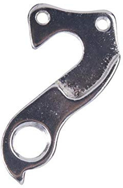 Naisicatar 1pc Fahrrad MTB Mech Umwerfer Haken Drop Out Adapter Allgemein MTB Fahrradteile Getriebe Fahrradrahmen-Gang Schaltung, Silber, Legierter Stahl, Metall, 15 Zähne