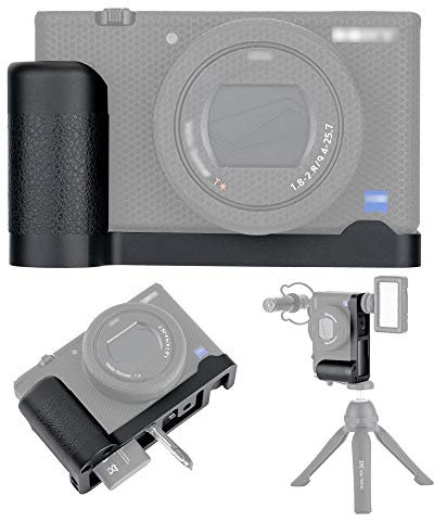 JJC Handgriff Kameragriff Metall L-Platte für Sony ZV-1 ZV1 Vlog-Kamera