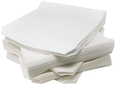 We Can Source It Ltd - White Greaseproof Paper Bags 8.5 x 8.5 Inch with Strong Durable Design – Ideal for Sandwiches, Sweets, Pastries, Grocery & Takeaway Food – Easy to Store and Fold - 1000 Bags