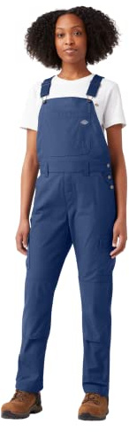 Dickies Women's Rinsed Utility Bib Overalls Overall