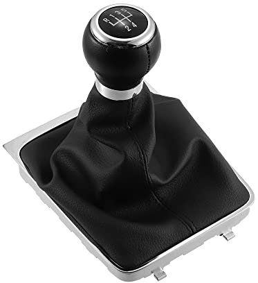 A ABSOPRO 1 Stück Auto 5 Gang Schaltknauf Passend für VW Passat 3C B6