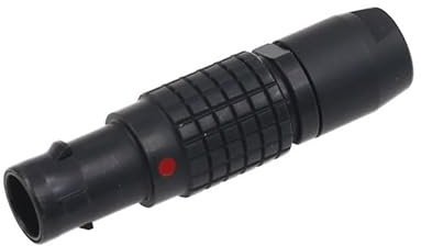 HangTon Connecteur mâle circulaire 0B FGG 9 broches compatible avec Lemo Noir