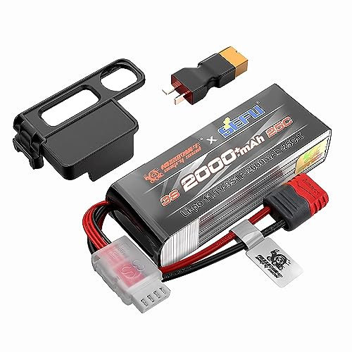3S 11.1V 25C 2000mah Battery with T-plug for MJX H16E H16P H16PL H16BM H16DR H16GT 14301 JC16EP M161 RC Car Upgrade Battery