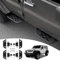 JLVVW Marchepieds Roulants de Voiture, pour Jeep Wrangler JK 2007-2018, Marchepieds Latéraux Nerf Bar, Accessoires Décoratifs Modification Extérieure,JK 4door