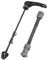 A ABSOPRO Hinterrad-Hohlachse Schnellspanner 9,5 mm für Mountainbike Fahrrad